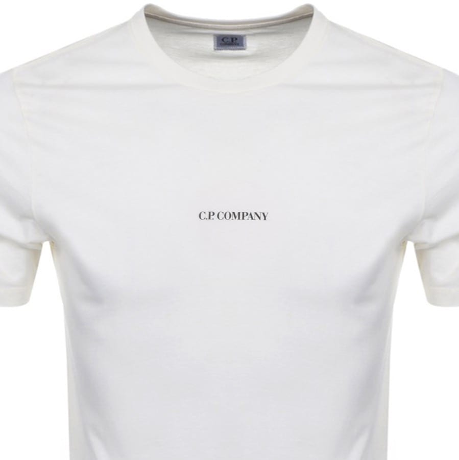 Alternative Image for ProductCP Company Logo T Shirt White2